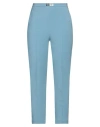Elisabetta Franchi Woman Pants Sky Blue Size 8 Polyamide, Elastane In Blue