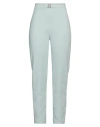 Elisabetta Franchi Woman Pants Sky Blue Size 12 Polyester, Elastane