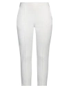 Elisabetta Franchi Woman Pants White Size 12 Polyamide, Elastane
