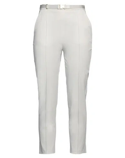 Elisabetta Franchi Woman Pants White Size 4 Polyester, Elastane In White