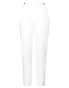 Elisabetta Franchi Woman Pants White Size 8 Polyester, Elastane