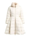 Elisabetta Franchi Woman Puffer Ivory Size 10 Polyester In White