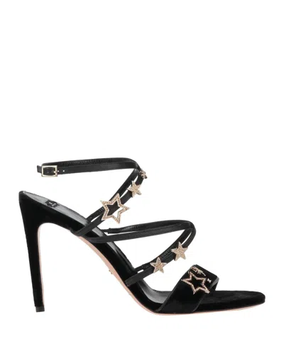 Elisabetta Franchi Sandals In Black