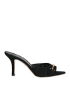 Elisabetta Franchi Sandalen Mit Logo 80mm In Black