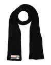 Elisabetta Franchi Woman Scarf Black Size - Polyamide, Viscose, Wool, Cashmere