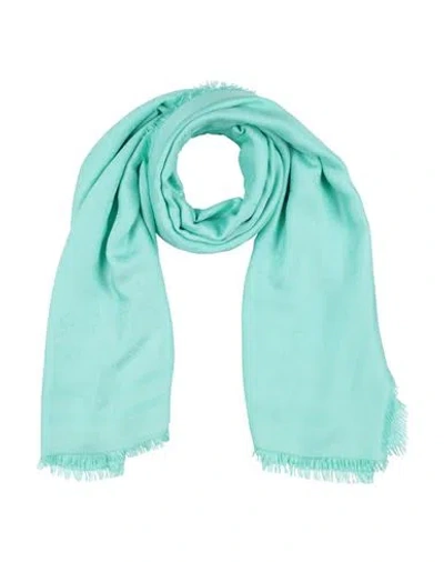 Elisabetta Franchi Woman Scarf Light Green Size - Viscose, Modal