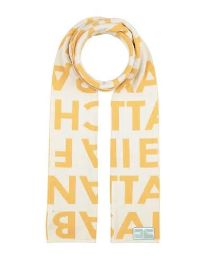 Elisabetta Franchi Woman Scarf Marigold Size - Wool