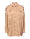 Elisabetta Franchi Shirts In Beige