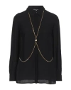 Elisabetta Franchi Body-chain Detail Shirt In Black