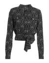 Elisabetta Franchi Woman Shirt Black Size 8 Viscose