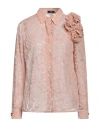 Elisabetta Franchi Woman Shirt Blush Size 6 Viscose, Silk In Pink