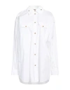 Elisabetta Franchi Woman Shirt White Size 10 Cotton