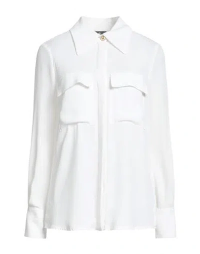 Elisabetta Franchi Woman Shirt White Size 6 Polyester