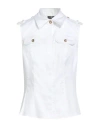 Elisabetta Franchi Woman Shirt White Size 8 Cotton, Elastane