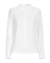 Elisabetta Franchi Woman Shirt White Size 8 Viscose In White