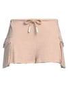 Elisabetta Franchi Woman Shorts & Bermuda Shorts Blush Size 10 Cotton In Pink