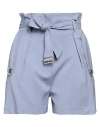 Elisabetta Franchi Woman Shorts & Bermuda Shorts Lilac Size 8 Viscose, Virgin Wool, Elastane In Purple