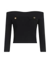 Elisabetta Franchi Woman Sweater Black Size 8 Viscose, Acrylic, Polyester