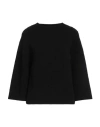 Elisabetta Franchi Woman Sweater Black Size 8 Viscose, Polypropylene, Polyester In Black