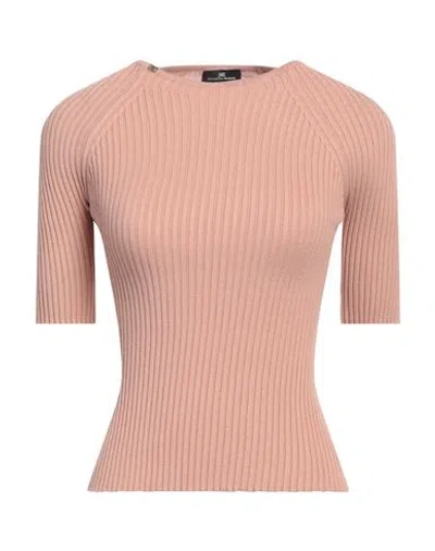 Elisabetta Franchi Woman Sweater Blush Size 6 Viscose, Polyester In Pink