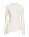 Elisabetta Franchi Woman T-shirt Ivory Size 8 Modal, Elastane In White