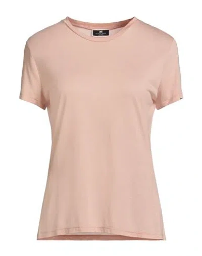 Elisabetta Franchi Woman T-shirt Pink Size 8 Modal