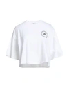 Elisabetta Franchi Woman T-shirt White Size 8 Cotton In White