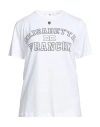 Elisabetta Franchi Woman T-shirt White Size 8 Cotton In White