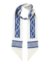 Elisabetta Franchi Woman Ties & Bow Ties Blue Size - Silk In Blue