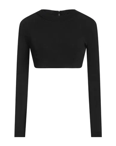 Elisabetta Franchi Woman Top Black Size 4 Viscose, Polyamide, Elastane