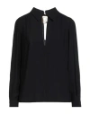 Elisabetta Franchi Woman Top Black Size 8 Viscose