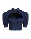 Elisabetta Franchi Woman Top Blue Size 6 Polyester