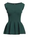 Elisabetta Franchi Sweaters In Green