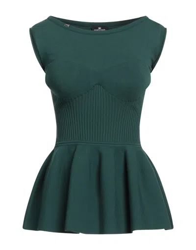 Elisabetta Franchi Sweaters In Green