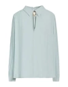 Elisabetta Franchi Woman Top Light Green Size 8 Viscose