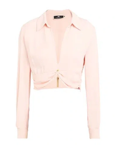 Elisabetta Franchi Woman Top Light Pink Size 4 Viscose
