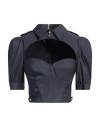 Elisabetta Franchi Woman Top Midnight Blue Size 6 Polyester