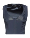Elisabetta Franchi Woman Top Navy Size 4 Polyamide, Elastane, Polyester, Polyurethane