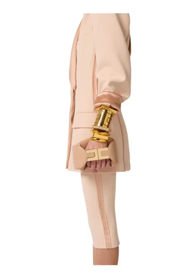 Elisabetta Franchi Women's Bag  With Jewel Handle In Pink