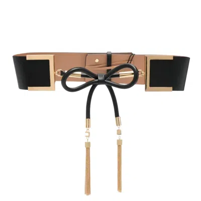 ELISABETTA FRANCHI WOMEN'S BELT ELISABETTA FRANCHI - BELT - BLACK