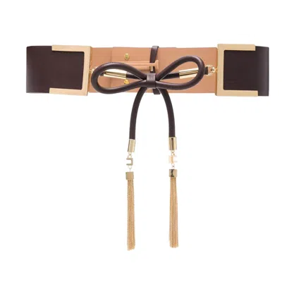Elisabetta Franchi Women's Belt  - Belt - Brown