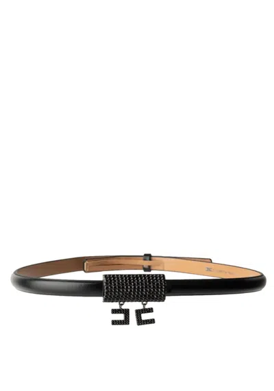 Elisabetta Franchi Women's Belt  Ct16s42e2-110 Black
