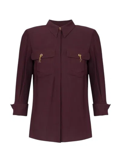 Elisabetta Franchi Women's Blouse In Red
