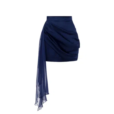 Elisabetta Franchi Women Casual Skirts  - Skirt - Blue