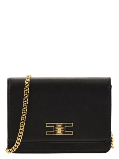 ELISABETTA FRANCHI WOMEN'S CHAIN CROSSBODY BAG