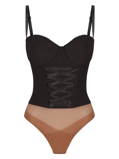 ELISABETTA FRANCHI WOMEN'S CRÃªPE BODYSUIT