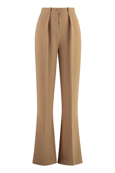 Elisabetta Franchi Pants In Brown