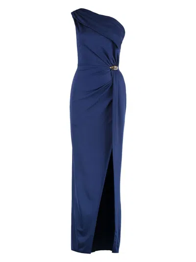 ELISABETTA FRANCHI WOMEN'S DRAPED JERSEY DRESS