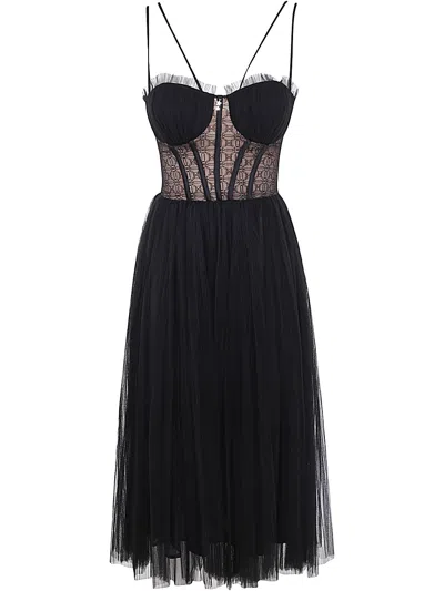 Elisabetta Franchi Women Dress In Black