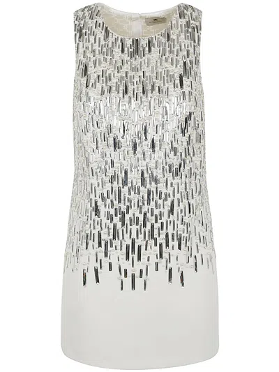 Elisabetta Franchi Women Dress In White